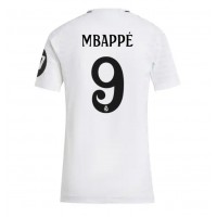 Maglia Calcio Real Madrid Kylian Mbappe #9 Prima Divisa Donna 2024-25 Manica Corta